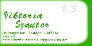 viktoria szauter business card